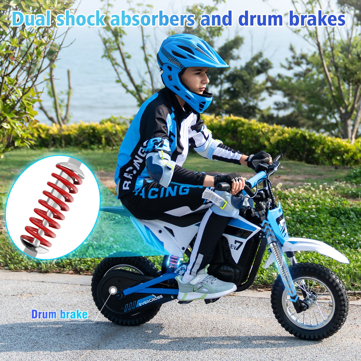 EV12M PRO Kids' Electric Motorbike - Upgraded Version